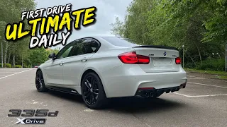 FIRST DRIVE IN MY BMW 335D X DRIVE.. THE ULTIMATE DAILY?!