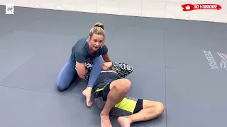 Laura Sanko MMA Demo | Modified Kimura