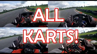 A Hot Lap of EVERY Kart at Daytona Sandown Park! (Cadet, Junior, Sodi & DMAX)