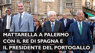 Cotec, la visita di Mattarella, Re Felipe VI di Spagna e il Presidente del Portogallo De Sousa