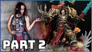 How to Paint Abaddon the Despoiler Part 2 | Warhammer 40k | Black Legion Chaos Space Marine Guide