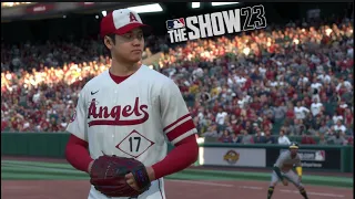 MLB The Show 23 Gameplay - Angels vs Athletics Full Game MLB 23 PS5
