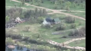 First Video of APKWS (Advanced Precision Kill Weapon System) In Use in Ukraine -- Near Kherson