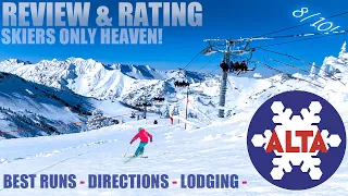 Alta Ski Resort Review and Rating