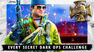 Black Ops Cold War: How to UNLOCK EVERY SECRET DARK OPS Challenge