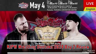 NJPW Wrestling Dontaku 2024 Day 2 Review