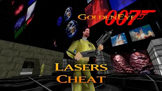 GoldenEye 007 - Unlocking "2x Laser" Cheat - Aztec Secret Agent