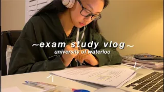 STUDY VLOG | a productive college finals/exam week in my life | VLOGMAS DAY 12