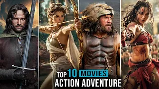 Top 10 Hollywood Best Adventure Movies On Amazon Prime, Disney Plus | good movies to watch high (P1)