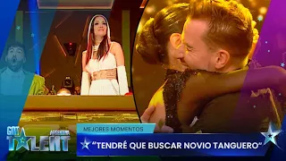 La Joaqui se prendió fuego con una pareja de tango y hubo botón dorado - Got Talent Argentina 2023