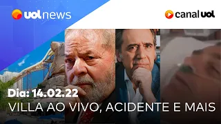 Marco Antonio Villa ao vivo, Bolsonaro na Rússia, vídeo após facada, Lula e Alckmin  | UOL News