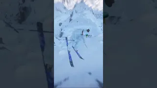 Olaf the skiing Snowman 2520 & 2340 spin back to back (Steep)