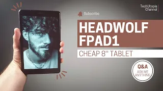 Awesome $120 Android 4G tablet I Headwolf Fpad1 Unboxing & Review