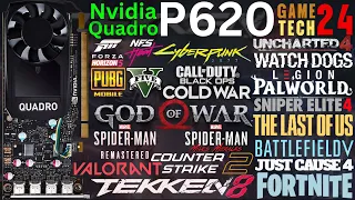 Nvidia Quadro P620 Gaming Performance in 2024