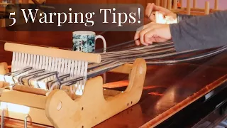 5 Rigid heddle warping tips!