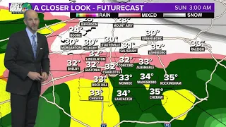 Thurs. 6 p.m. winter storm update: Charlotte to get ice and sleet