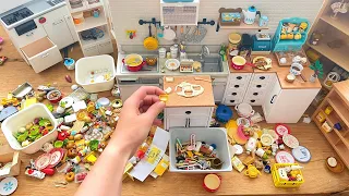 Miniature kitchen set installation ✨ ASMR ✨ Re-ment Collection ✨