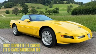 1992 Corvette C4 Cabrio LT1 6-Gang Handschalter