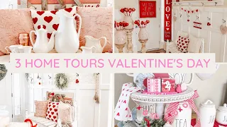 3 home tours to inspire you on Valentine's Day💝