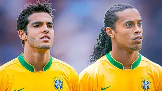 THE WORLD STOPPED WHEN RONALDINHO AND KAKÁ PLAYED TOGETHER IN THE WORLD | CUP 2006 QUALIFIERS