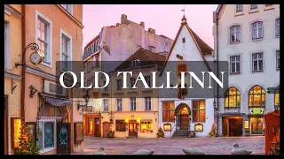 Tallinn Old Town - Day & Night Walking