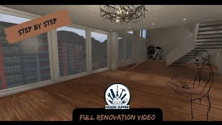 HOUSE FLIPPER|"Model apartment"|Full renovation video