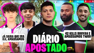 DIÁRIO APOSTADO! CEROL, MANOMAX, GURAS E RUSTY DERAM BOOYAH COM 42 KILLS E AMASSARAM TWO9