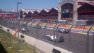 Standing 5 meters from the start of a Formula One race (best V8 sound)