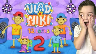 NEW GAMES - Vlad and Niki 12 Locks 2  - 1 level - PARTY