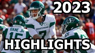 2023 Saskatchewan Roughriders Season Highlights