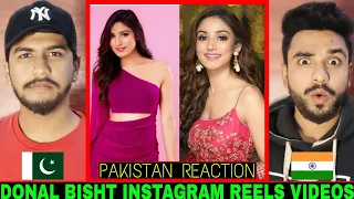 Donal Bisht Instagram Reels Videos | Bigg Boss 15 | Pakistan Reaction | Hashmi Reaction