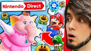 Trippiest Mario Game Ever? | Super Mario Bros. Wonder (Nintendo Direct)