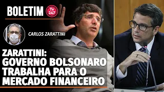 Zarattini: Bolsonaro governa para o mercado financeiro enquanto povo passa fome