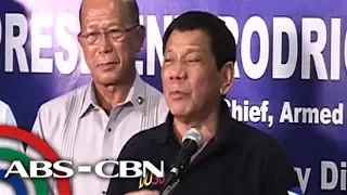 TV Patrol: Duterte, ibinunyag ang 'joint bank accounts' ni Trillanes