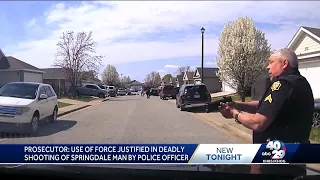 Prosecutor finds Springdale officer justified in deadly shooting