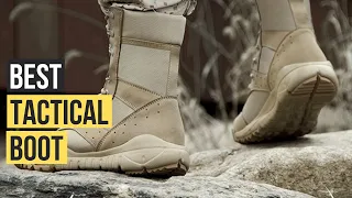 Best Tactical Boot | Men's Outdoor Combat Boots Mountaineering Shoes Review