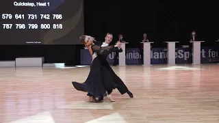 WDSF Standard. Foxtrot