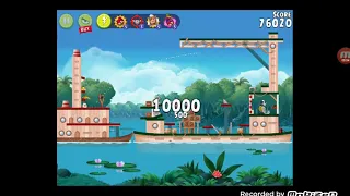 Angry Birds Rio Monkey Screaming Crash BOMB BOOM!!!
