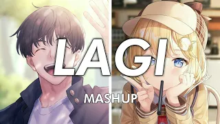 Nightcore - LAGI | Switching Vocals (MASHUP/LYRICS)