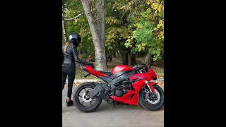 купила мотоцикл чтобы фоткаться #мотоТаня moto girl bike girl ride #motoTanya