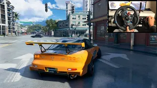 Mazda RX-7 Tokyo Drift - The Crew Motorfest - LOGITECH G29 gameplay