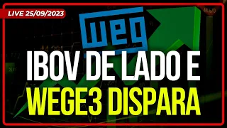 WEG (WEGE3) LIDERA ALTAS | IBOVESPA 'ANDA DE LADO' | PIX DO NUBANK FORA DO AR