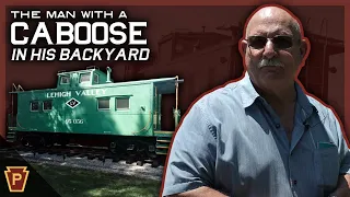 The Man With a Caboose in His Backyard - Railroad Tiny House