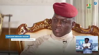 Résumé de l'entretien accordé à Alain FOKA par le Président du Faso, le Capitaine Ibrahim TRAORE