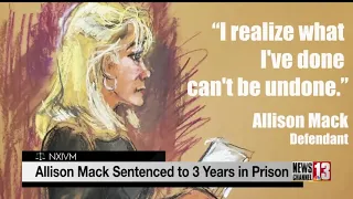 Allison Mack sentenced to 3 years in prison for role in NXIVM