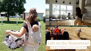 Life With Kids on A Homestead | Spend a day with me!