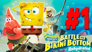 ГУБКА БОБ СПАСАЕТ МИР! Игра SpongeBob SquarePants: Battle for Bikini Bottom - Rehydrated #1