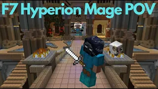 F7 Hyperion Mage Pov | Hypixel Skyblock