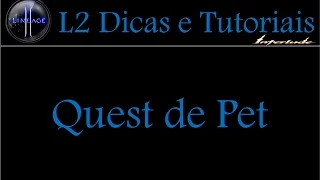 L2 Quest do Strider Evolução do Hatching