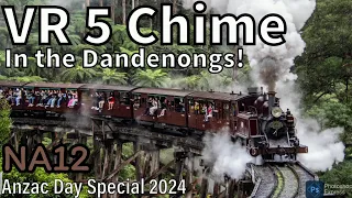 VR 5 Chime in the Dandenongs! Puffing Billy Railway Anzac Special Belgrave - Gembrook | 12A